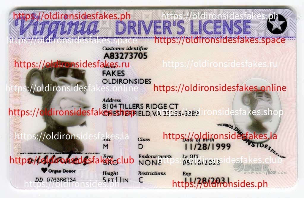 Best & Fast Fake ID Service | Virginia Driver License(VA)