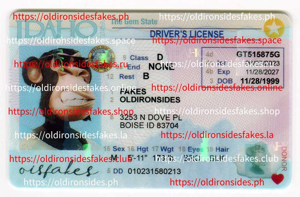 Best & Fast Fake ID Service | Idaho Driver License