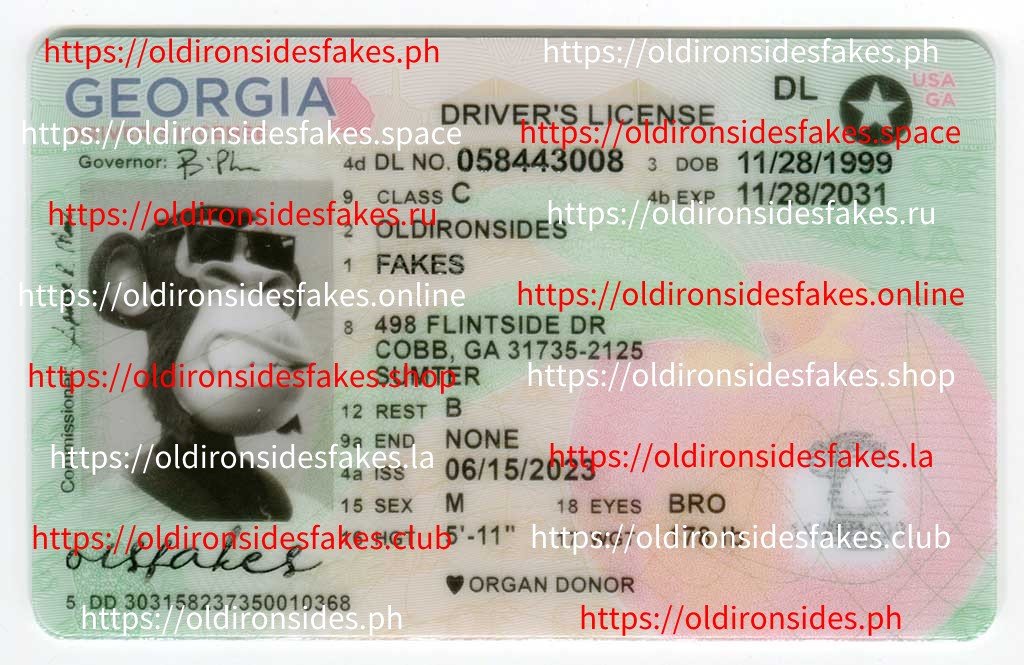 Best & Fast Fake ID Service | Georgia Driver License