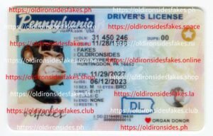 Best & Fast Fake ID Service | Pennsylvania Driver License