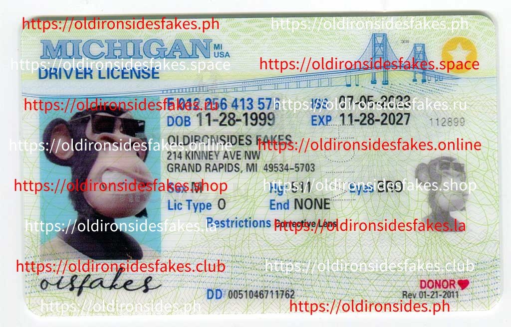Best & Fast Fake ID Service | Michigan Driver License