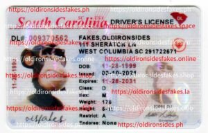 Best & Fast Fake ID Service | South Carolina Driver License(Old SC)