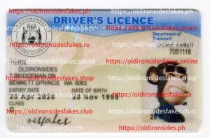 Best & Fast Fake ID Service | Western Australia Driver License