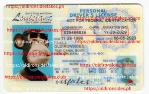 Best & Fast Fake ID Service | Louisiana Driver License