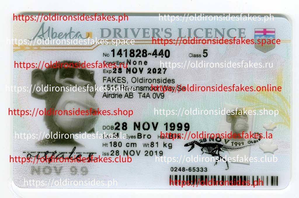 Best & Fast Fake ID Service | Alberta Driver License