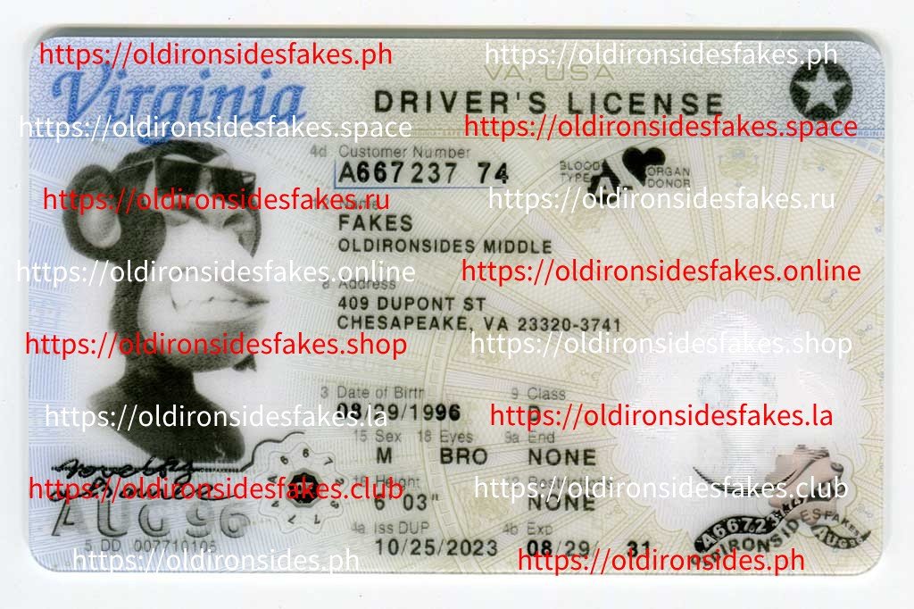 Best & Fast Fake ID Service | Virginia Driver License