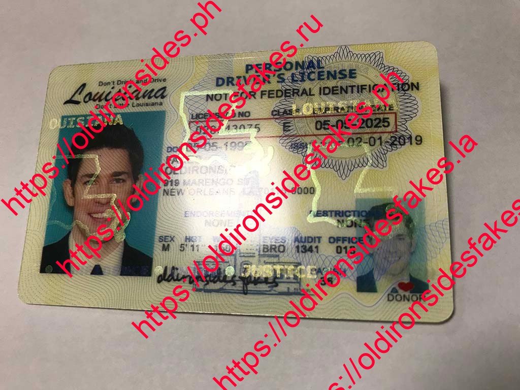 Louisiana Driver License(LA) - Image 5