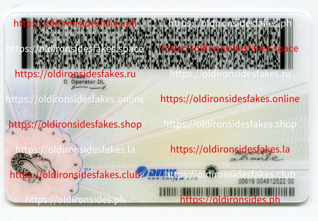 Virginia Driver License(VA 2023 PolyCard) - Image 2
