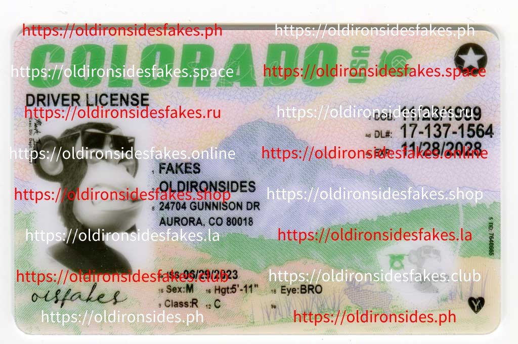Best & Fast Fake ID Service | Colorado Driver License