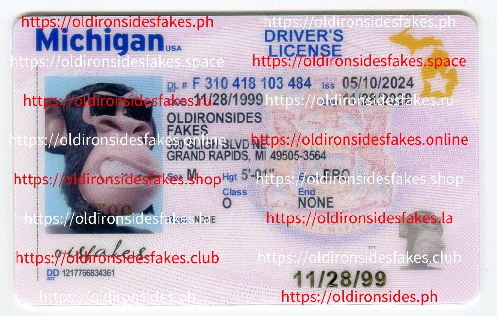 Best & Fast Fake ID Service | Michigan Driver License