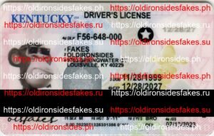 Best & Fast Fake ID Service | Kentucky Driver License
