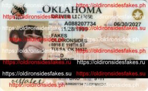 Best & Fast Fake ID Service | Oklahoma Driver License(OK)