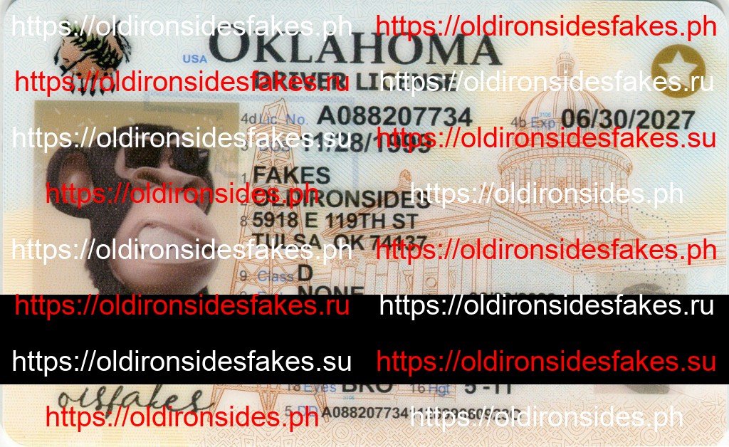 Best & Fast Fake ID Service | Oklahoma Driver License(OK)
