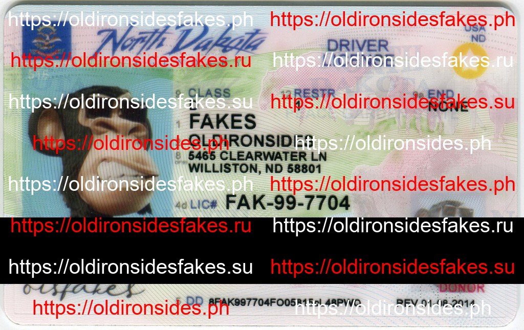 Best & Fast Fake ID Service | North Dakota Driver License