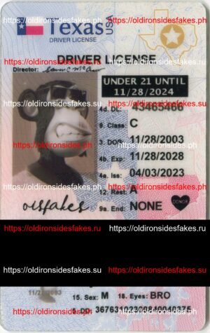 Best & Fast Fake ID Service | Texas Driver License(New TX U21