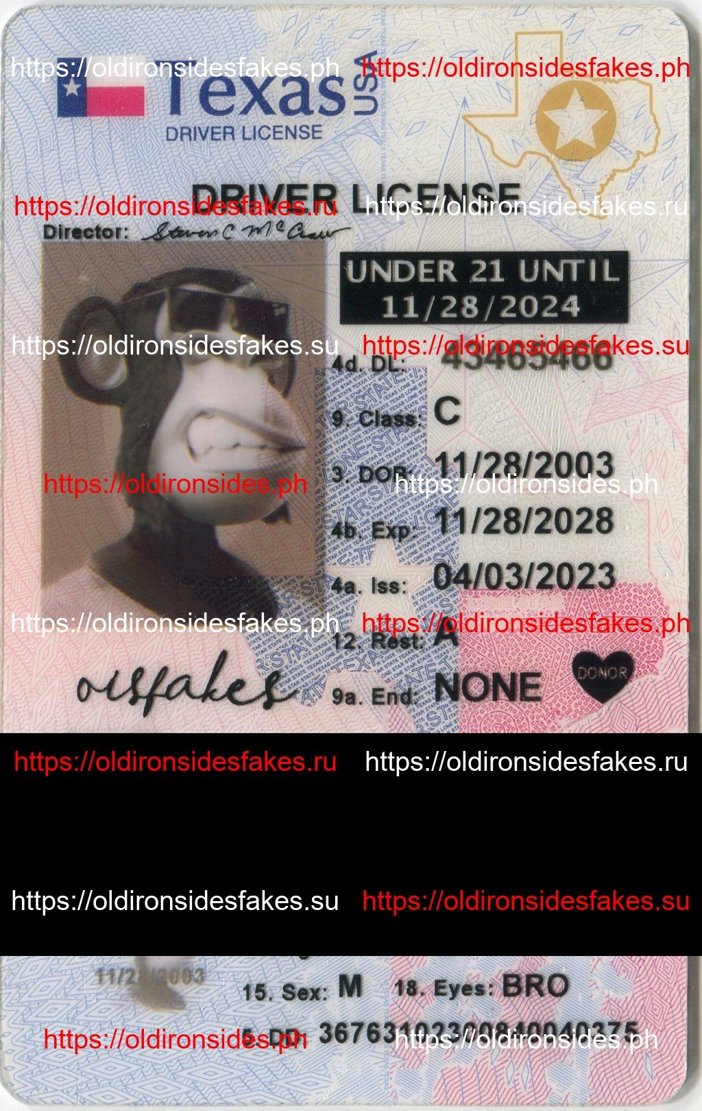Best & Fast Fake ID Service | Texas Driver License(New TX U21
