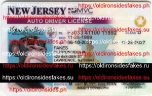 Best & Fast Fake ID Service | New Jersey Driver License