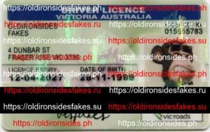 Best & Fast Fake ID Service | Victoria Australia Driver Licence(VIC-B-FULL)