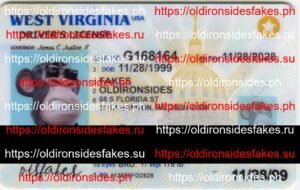 Best & Fast Fake ID Service | West Virginia Driver License(Old WV)