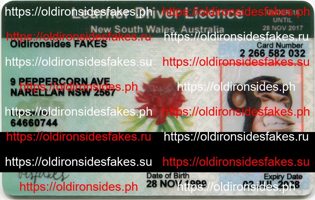 Best & Fast Fake ID Service | New South Wales Driver License