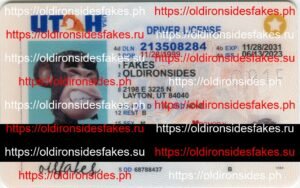 Best & Fast Fake ID Service | Utah Driver License(New UT O21)