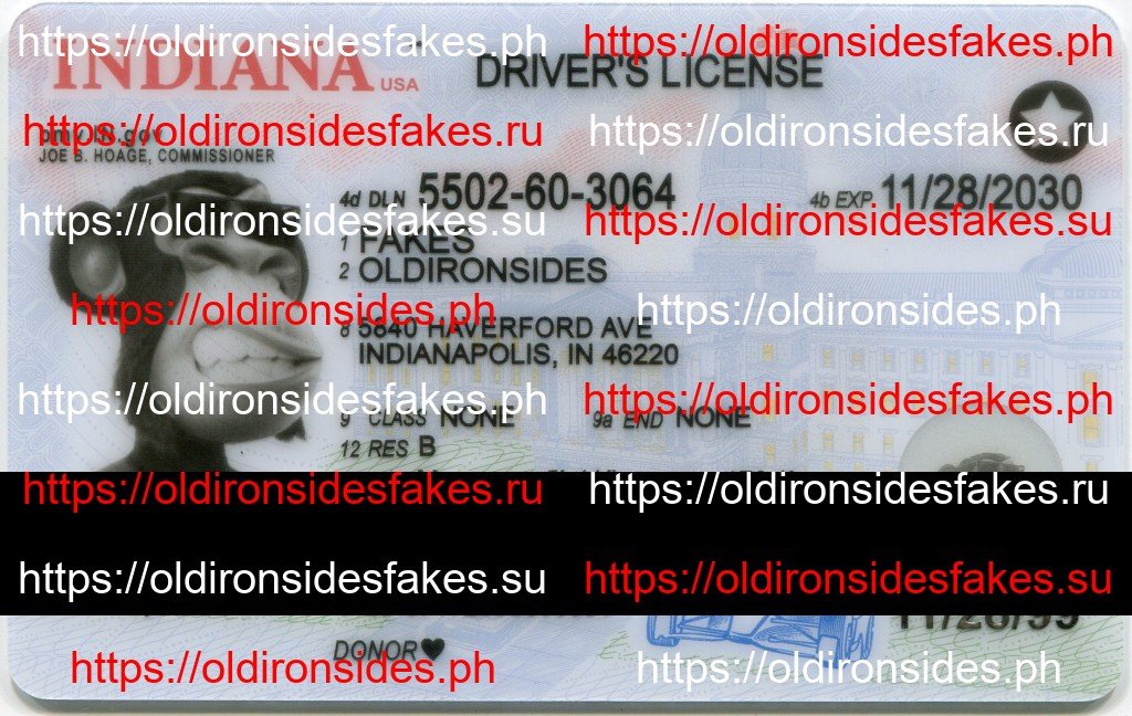 Best & Fast Fake ID Service | Indiana Driver License