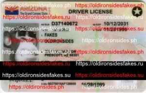 Best & Fast Fake ID Service | Arizona Driver License