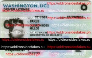 Best & Fast Fake ID Service | Washington DC Driver License