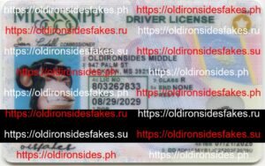 Best & Fast Fake ID Service | Mississippi Driver License