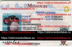 Best & Fast Fake ID Service | Missouri Driver License