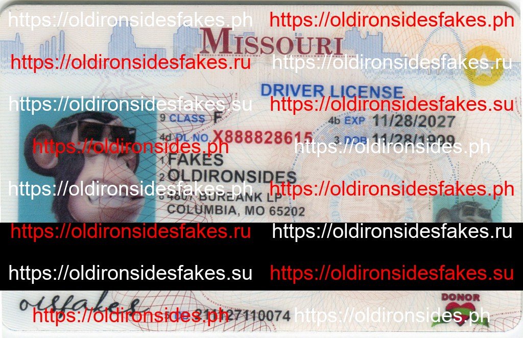 Best & Fast Fake ID Service | Missouri Driver License