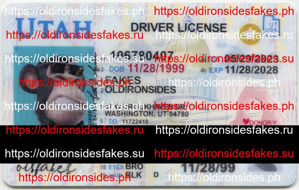 Best & Fast Fake ID Service | Utah Driver License(Old UT O21)