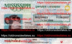 Best & Fast Fake ID Service | Mississippi Driver License