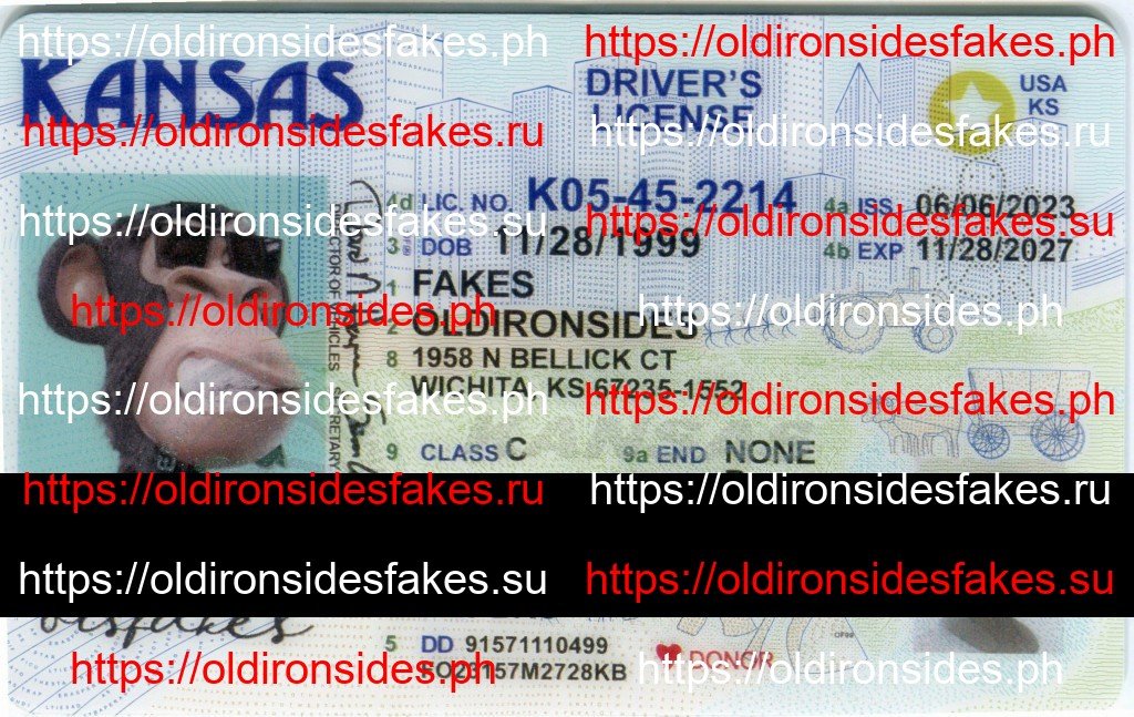 Best & Fast Fake ID Service | Kansas Driver License